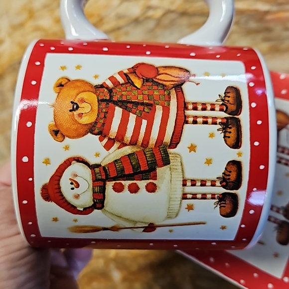 BURTON & BURTON Merry Christmas Coffee Mug Cup - Picture 4 of 4